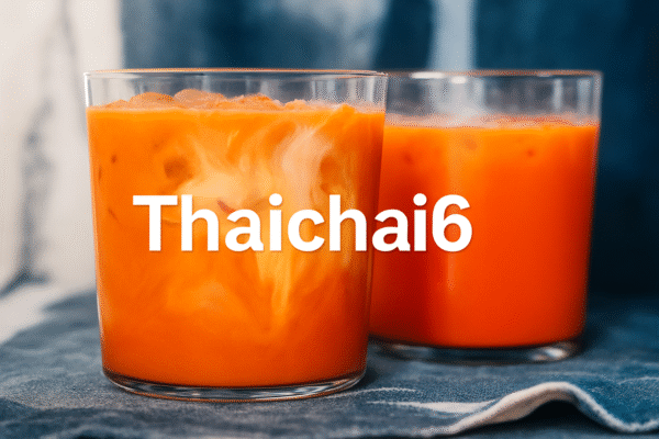 What Is Thaichai6? The Modern Twist on Traditional Thai Iced Tea Thaichai6