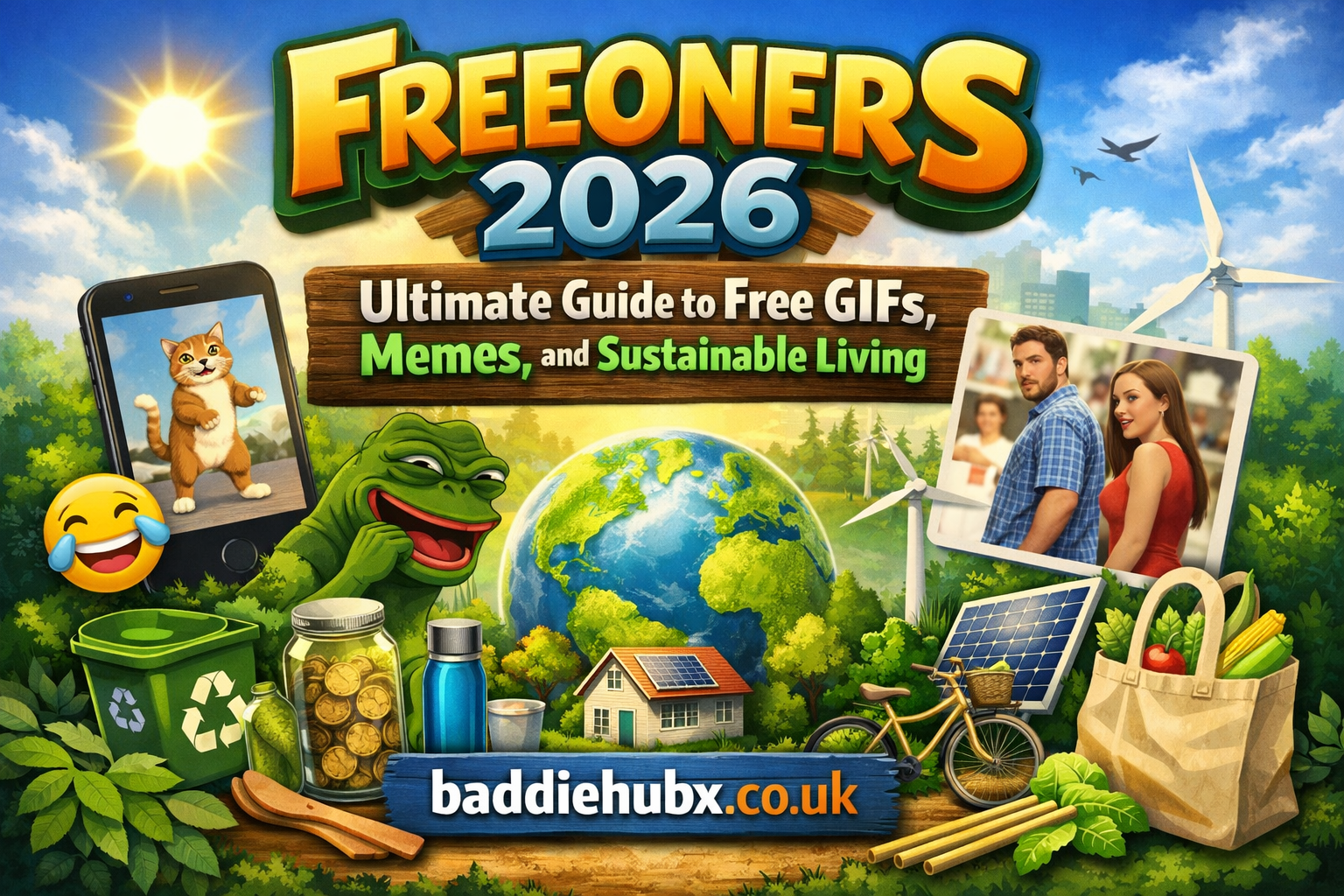 Freeoners 2026: Ultimate Guide to Free GIFs, Memes, and Sustainable Living